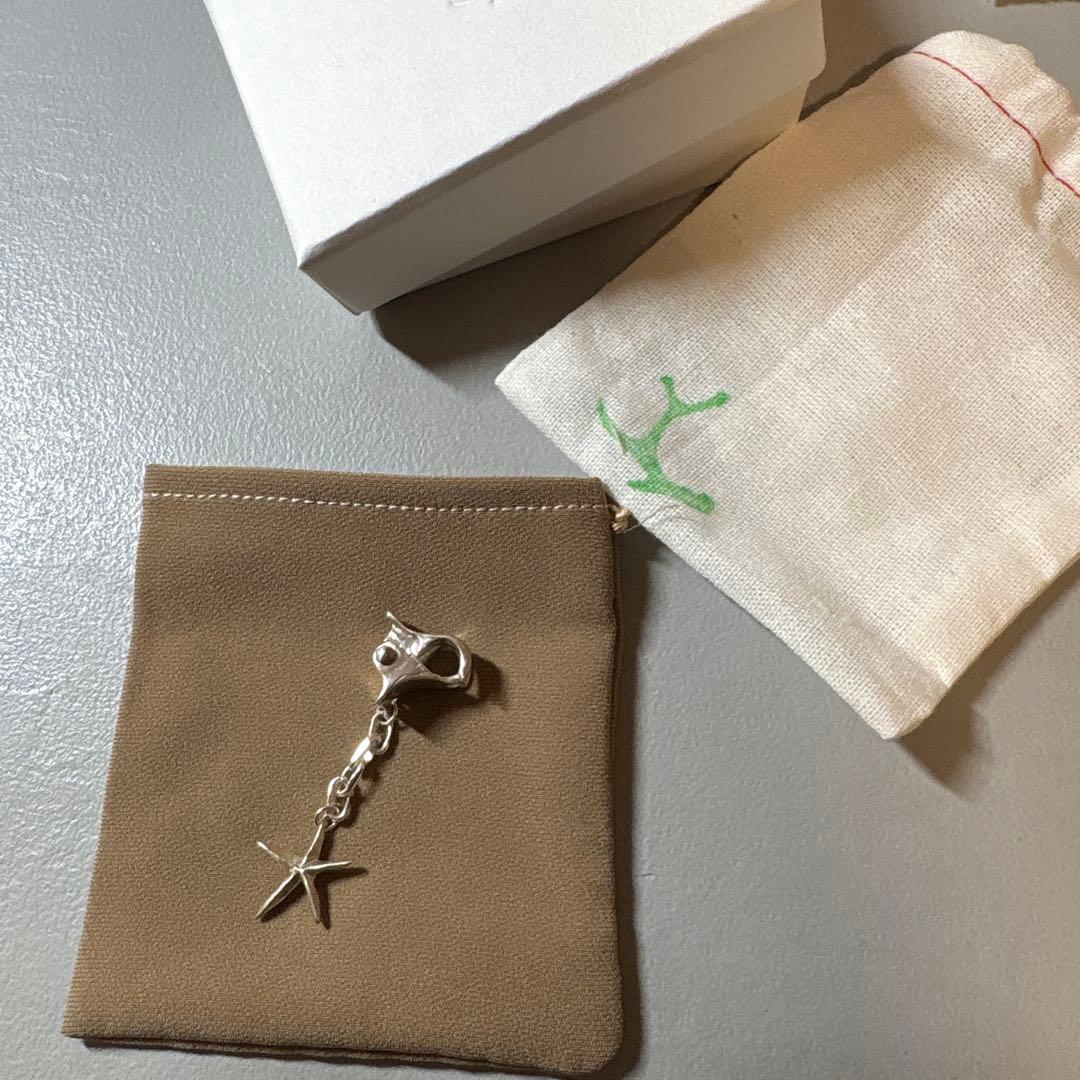 新品未使用 プリュイ PLUIE ブーウワンスター ヘアクロウ シルバー