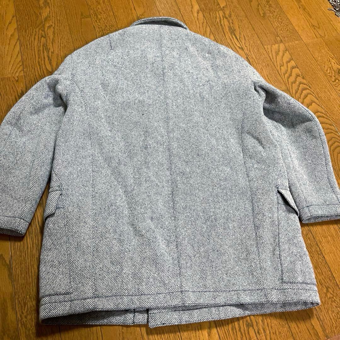 イタリア製【美品】ダークビッケンバーグ ウールピーコート38FEMME