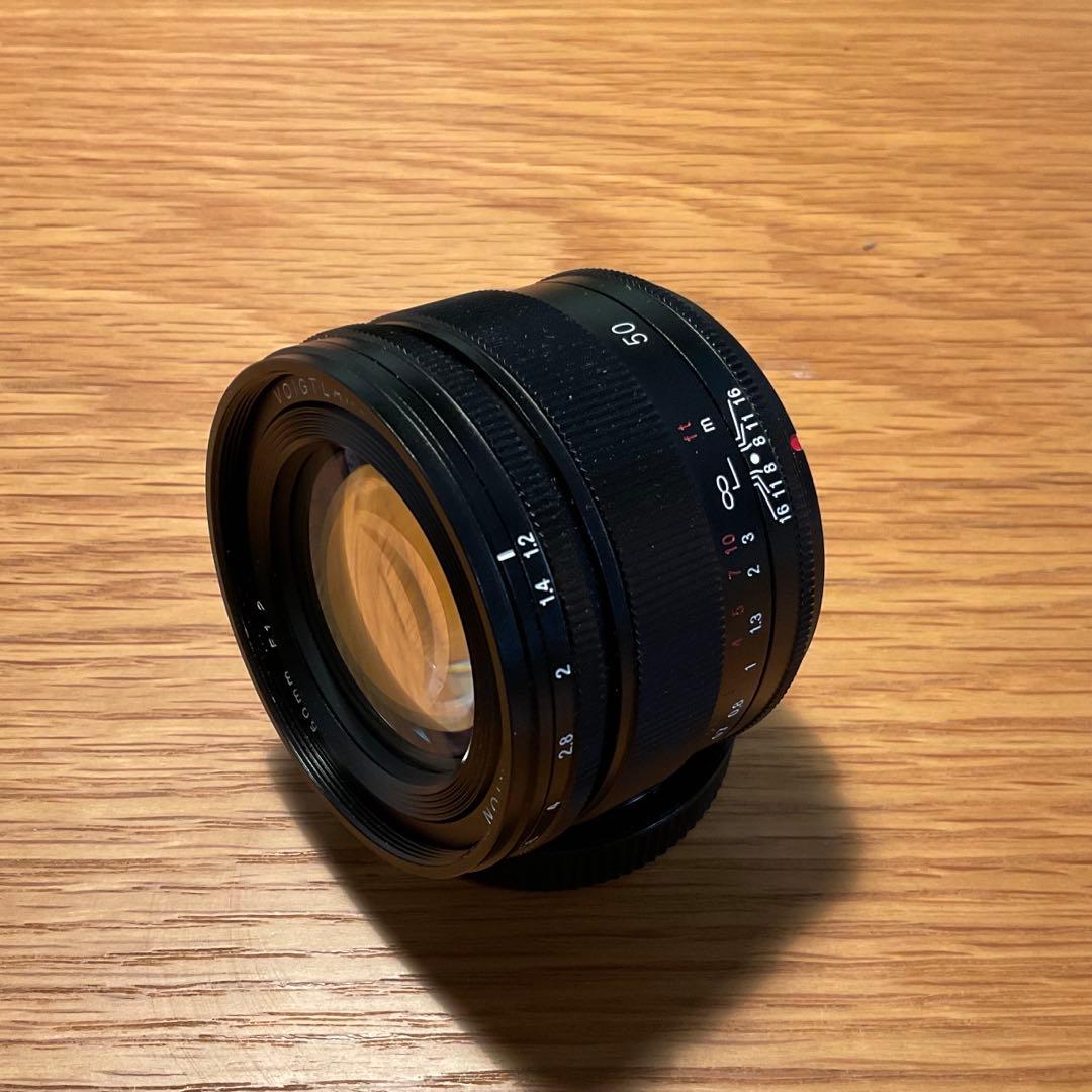 Voigtländer Nokton 50mm f1.2 フジXマウント