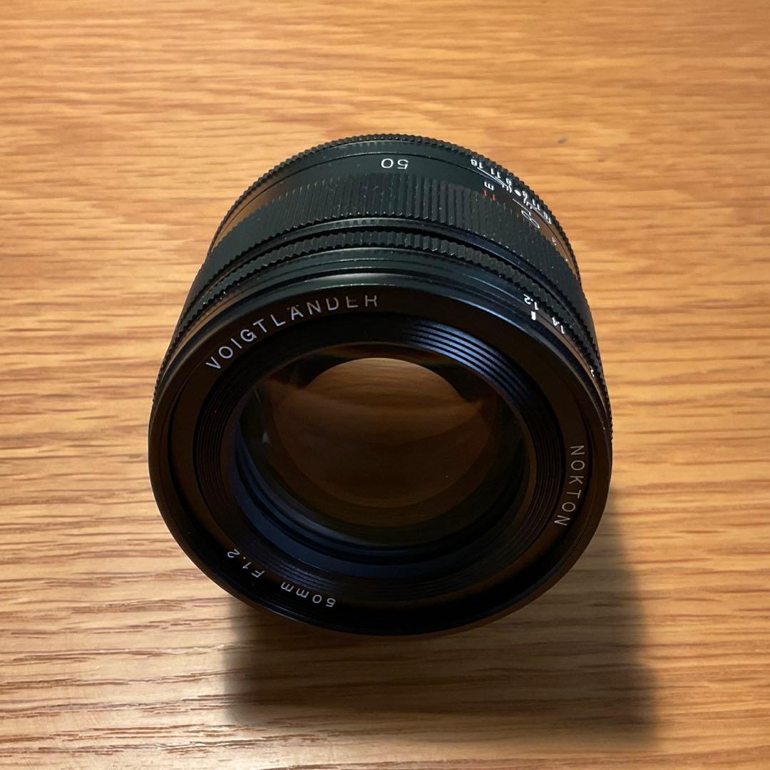Voigtländer Nokton 50mm f1.2 フジXマウント