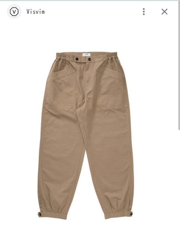 visvim CARROL PANTS 新品タグ付