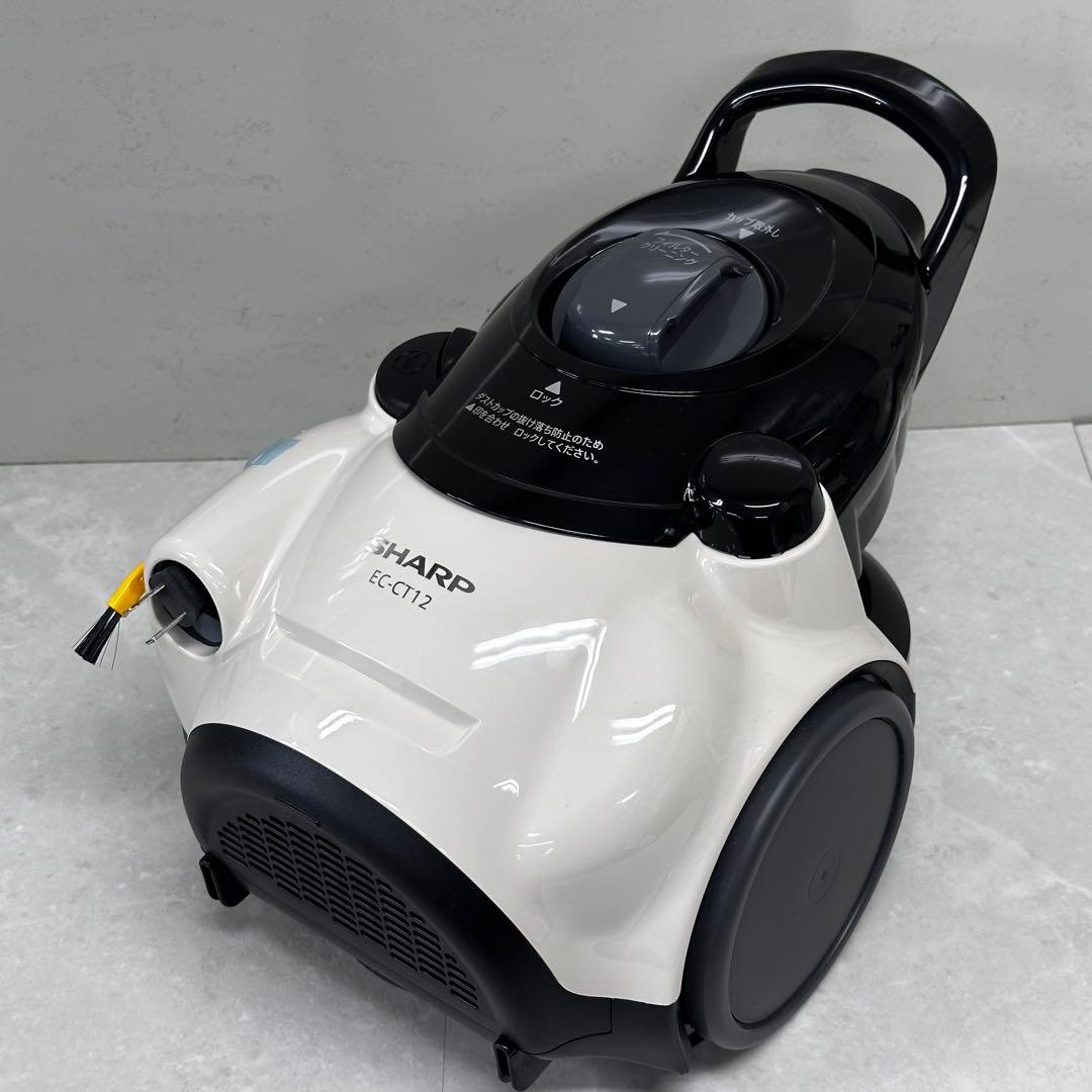 ∞送料込！美品 2022年製 SHARP サイクロン掃除機 EC-CT12-C