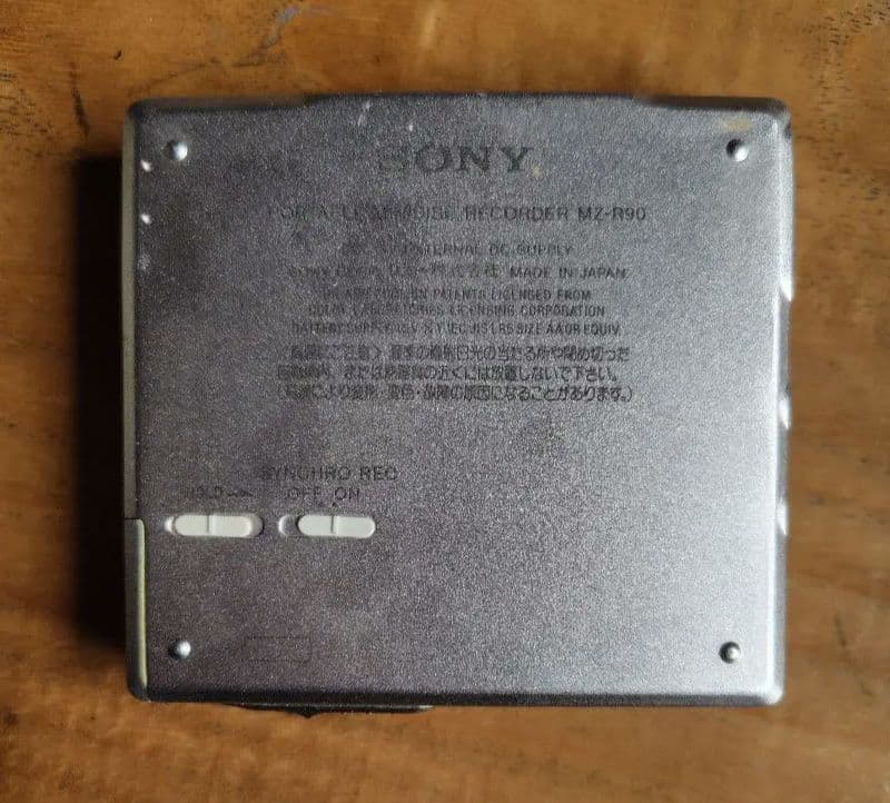 ポータブルプレーヤー MD Walkman MZ-R90