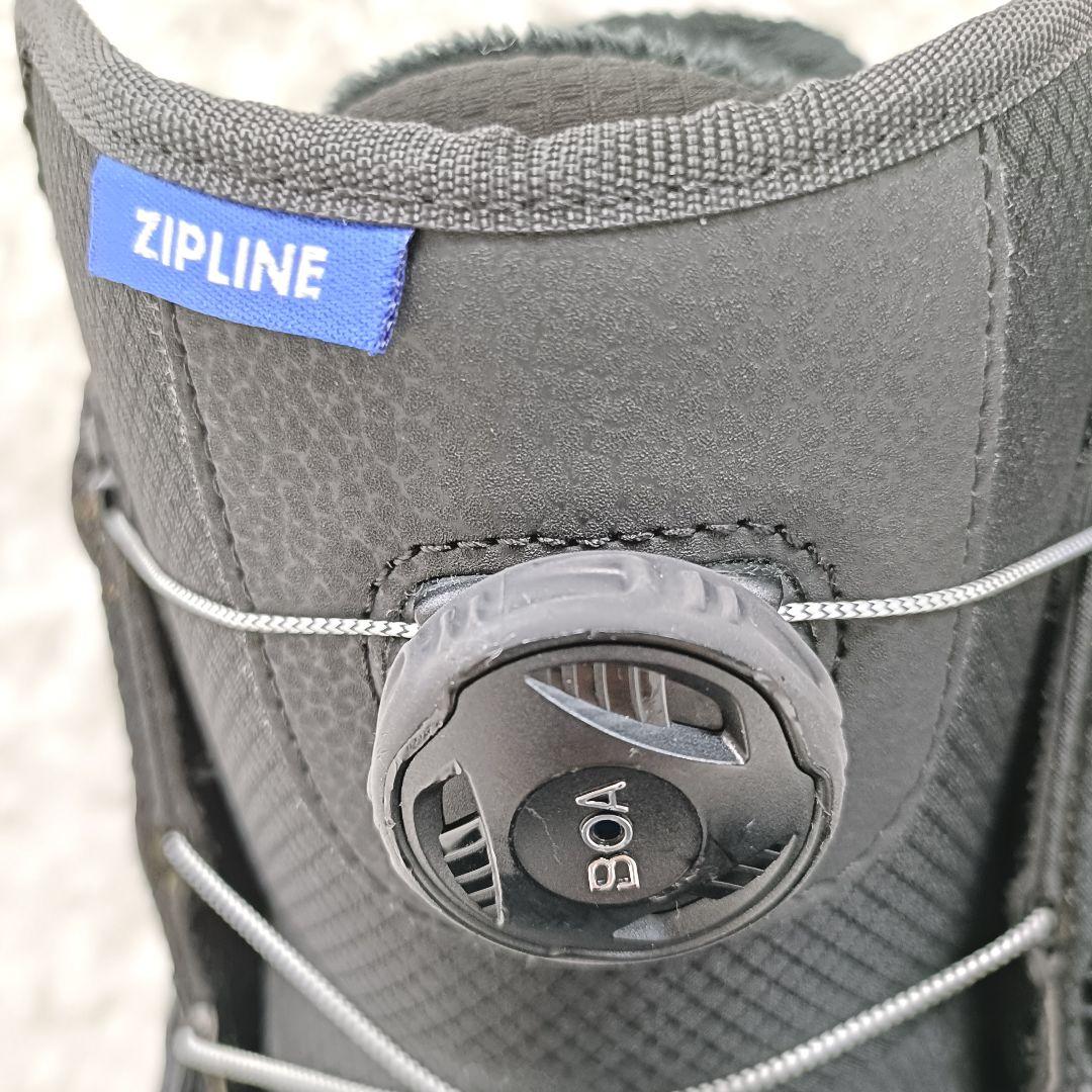 BURTON ZIPLINE BOA スノーボードブーツ 25cm キッズ