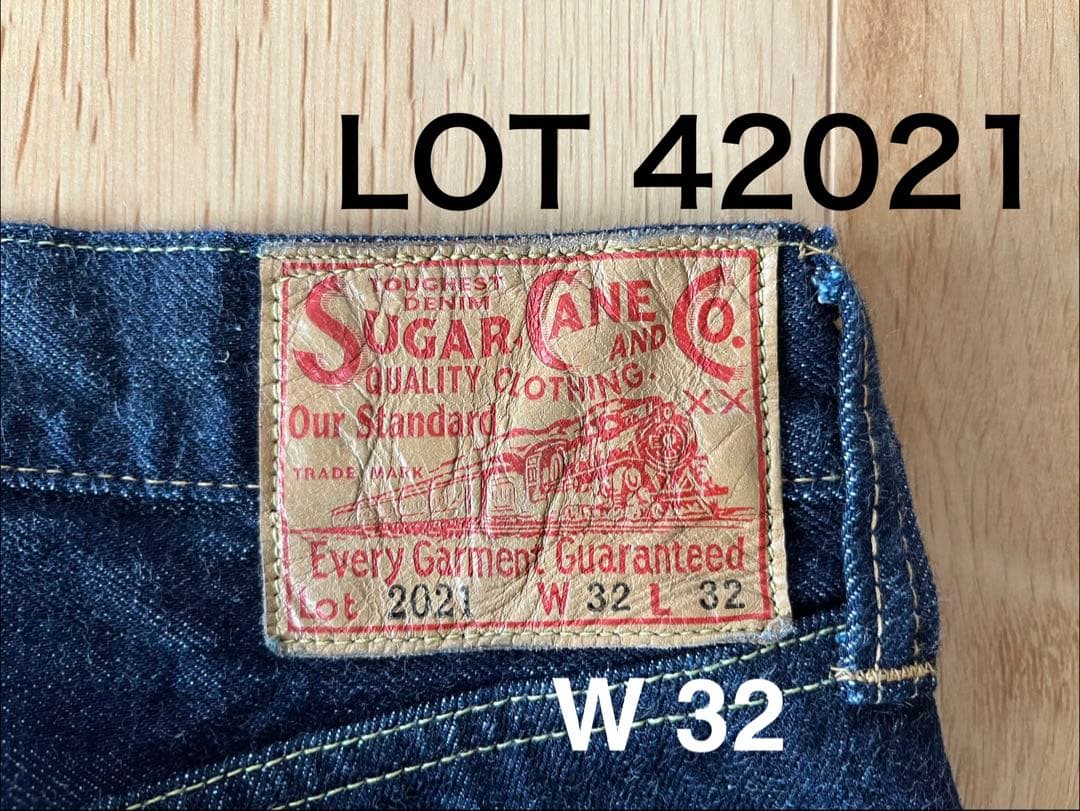 aceサトシ　シュガーケーン SC42021 スリムテーパード　w32