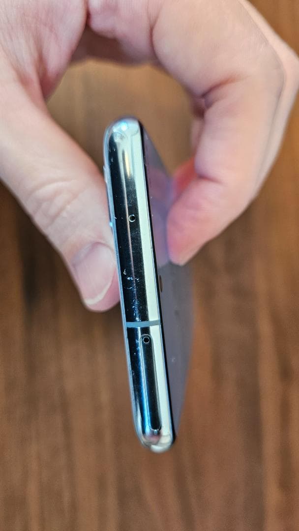 au Galaxy S20 5G SCG01 クラウドブルー ケース付き