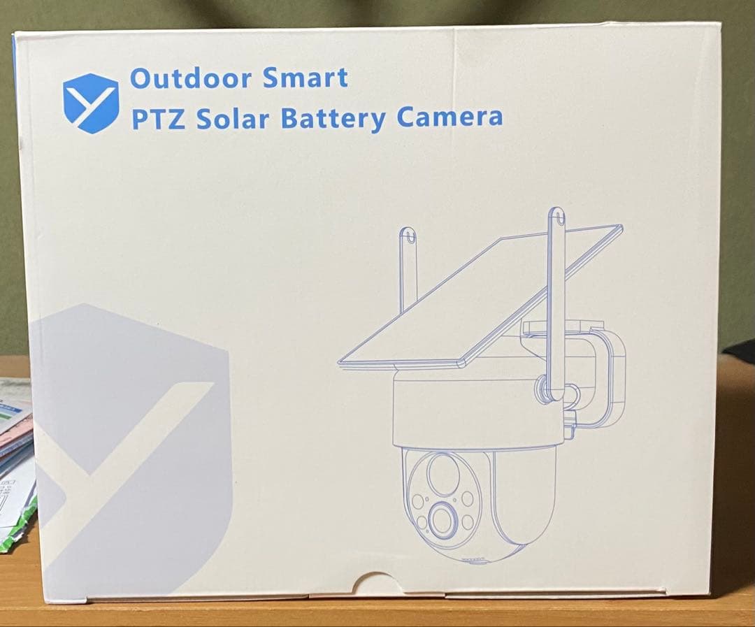 防犯カメラ 屋外 ソーラー 500万高画素 監視カメラ配線工事不要 夜間カラー