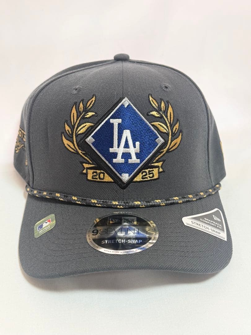 大谷翔平MLB2025NLDS優勝記念ロッカーROOM記念CAPBLACK限定品