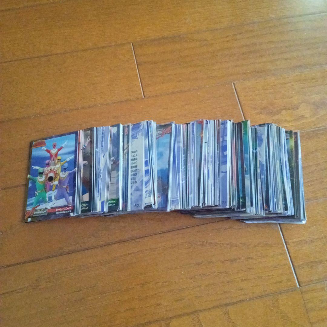 森永　戦隊ウエハースチョコ　２５ｔｈ　カード　ダブリ有り　２７０枚(前期)