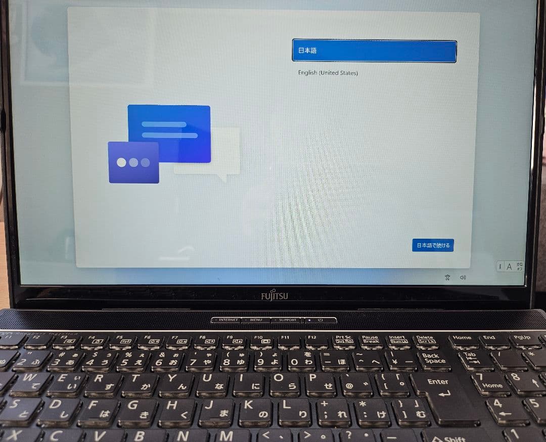 ノートPC Fujitsu LIFEBOOK AH77/D3