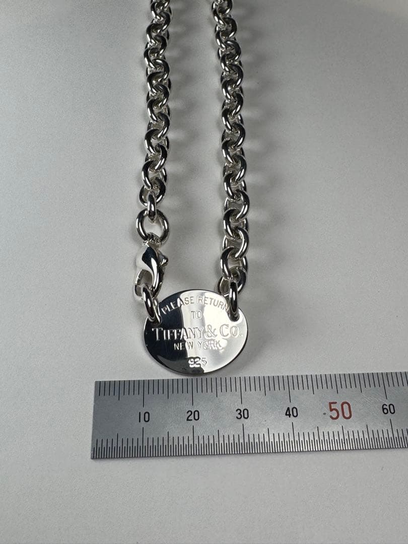 【✨美品仕上げ済】リターントゥタグチェーンネックレス　Tiffany & Co.