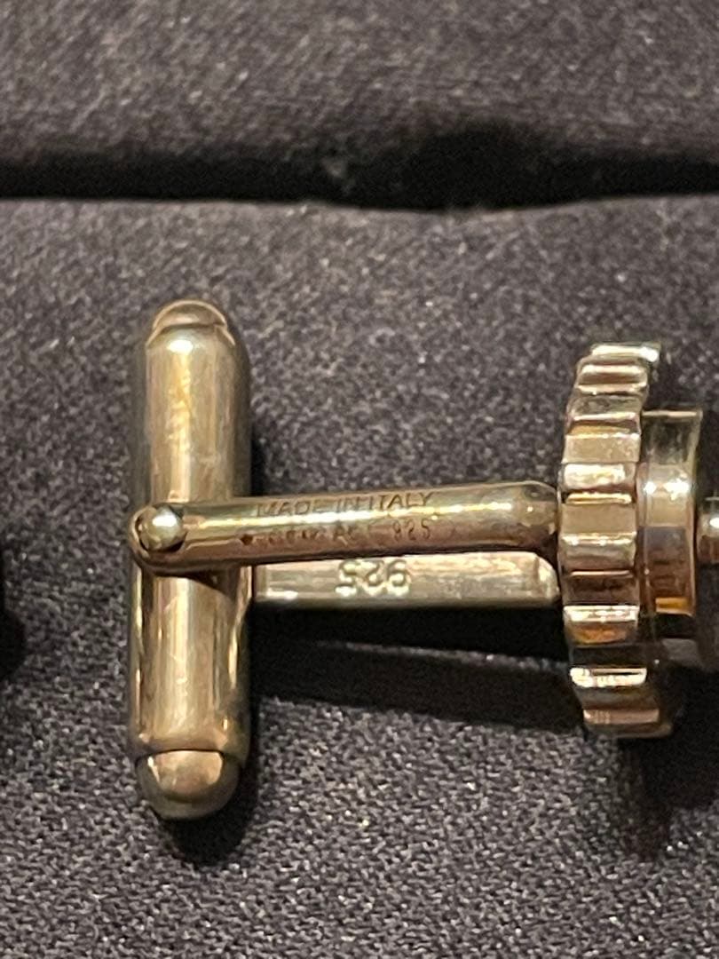 ★【希少】PRADA プラダ　カフリンクス　silver925 シルバー★