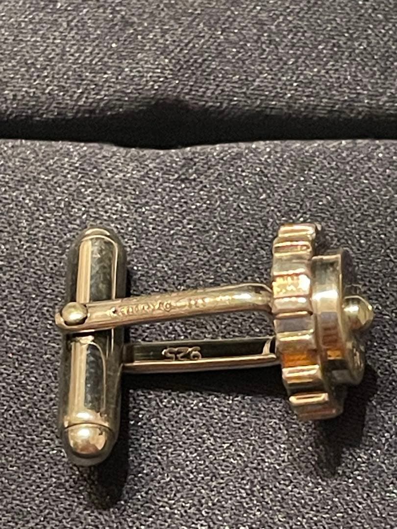 ★【希少】PRADA プラダ　カフリンクス　silver925 シルバー★