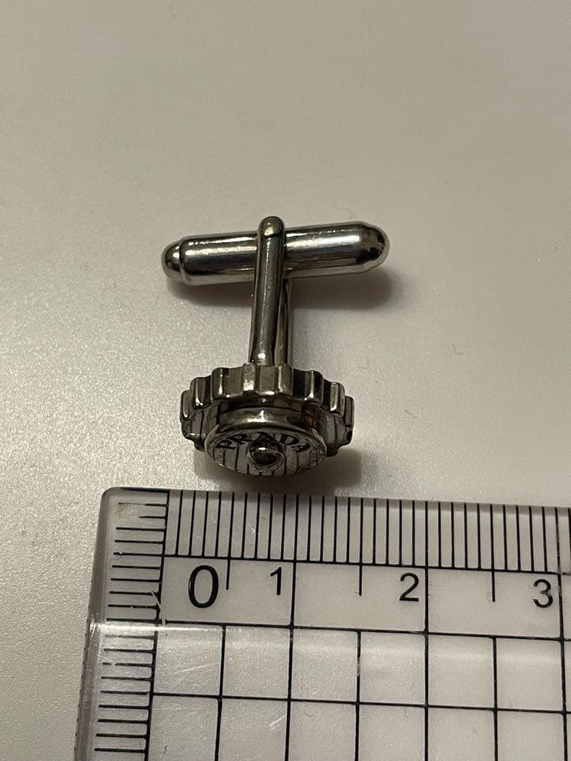 ★【希少】PRADA プラダ　カフリンクス　silver925 シルバー★