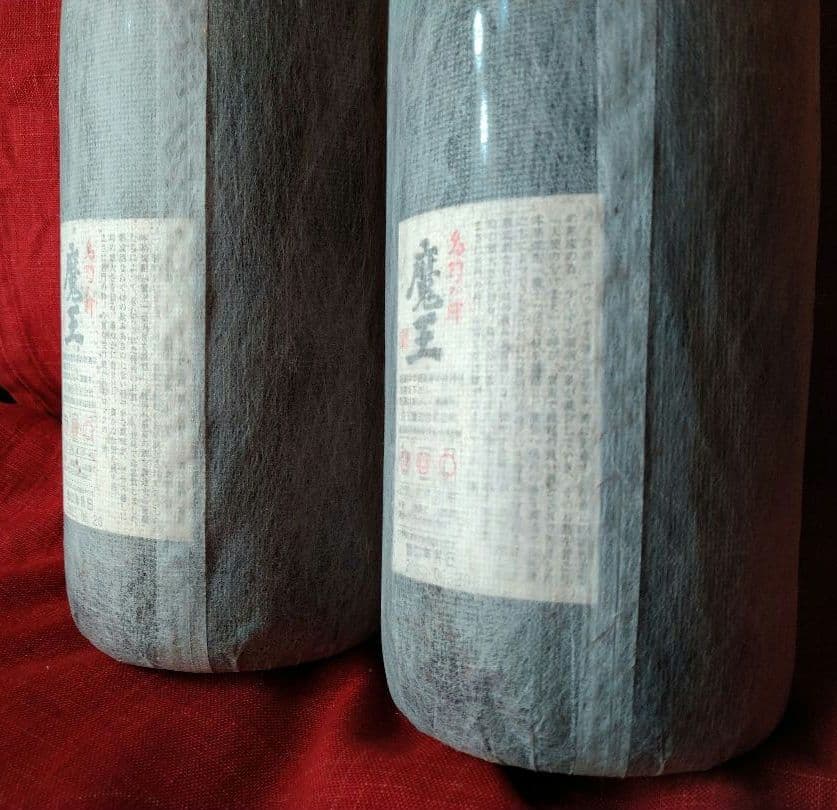 ♣バラ売り可能♥プレゼントに【入手困難】レア・プレミアム♦【古酒銘酒　魔王】２本