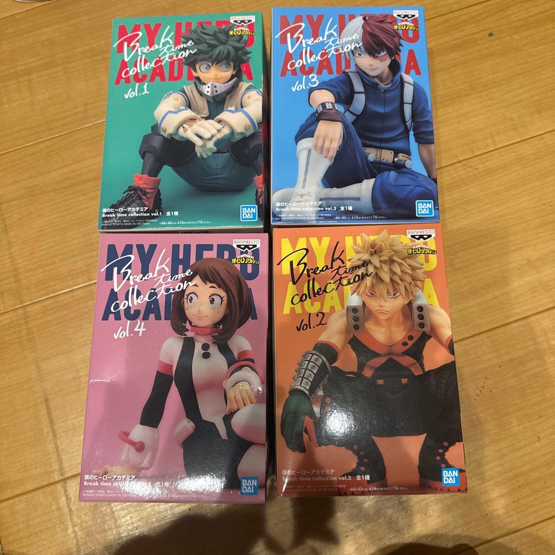 僕のヒーローアカデミア　ブレイクタイム　緑谷、爆轟、轟、麗華