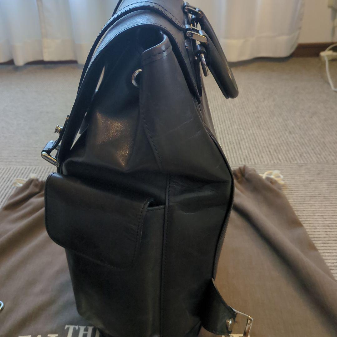 ウォー厶スクラフツ 希少な馬革のフルレザーバックパック限定カラーのダークグレー