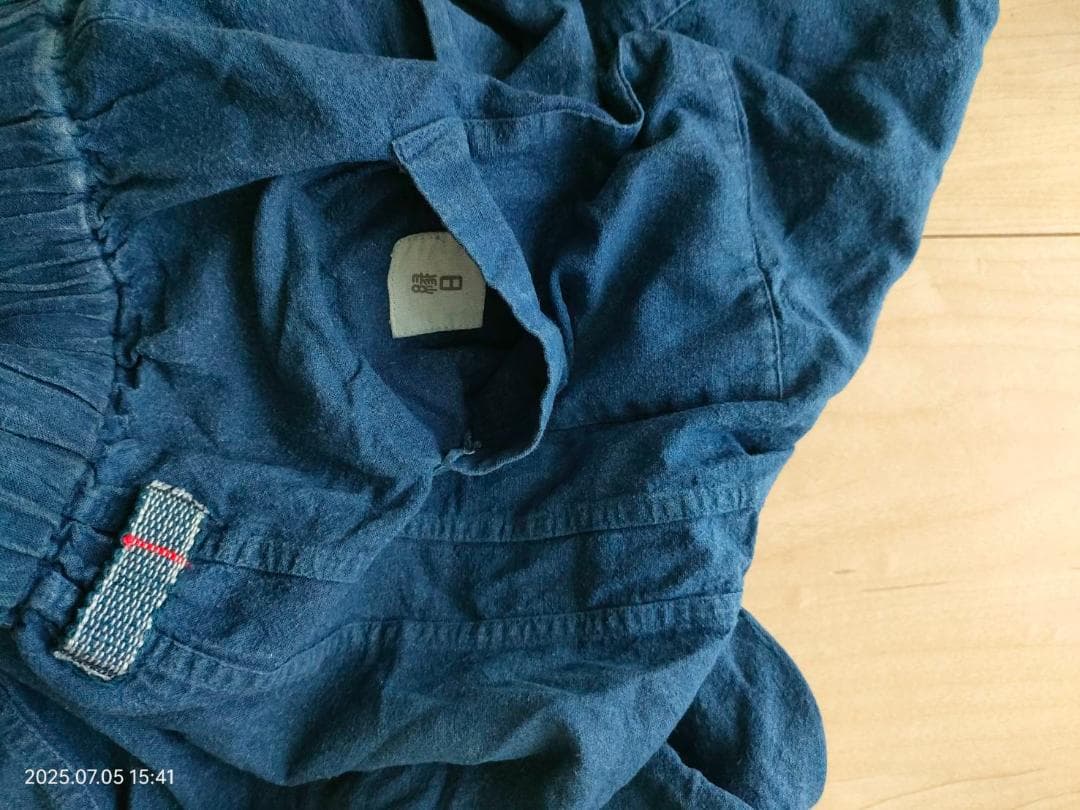 インディゴのSAPPAKAMA さっぱかま　縁日　ennichi サルエルパンツ