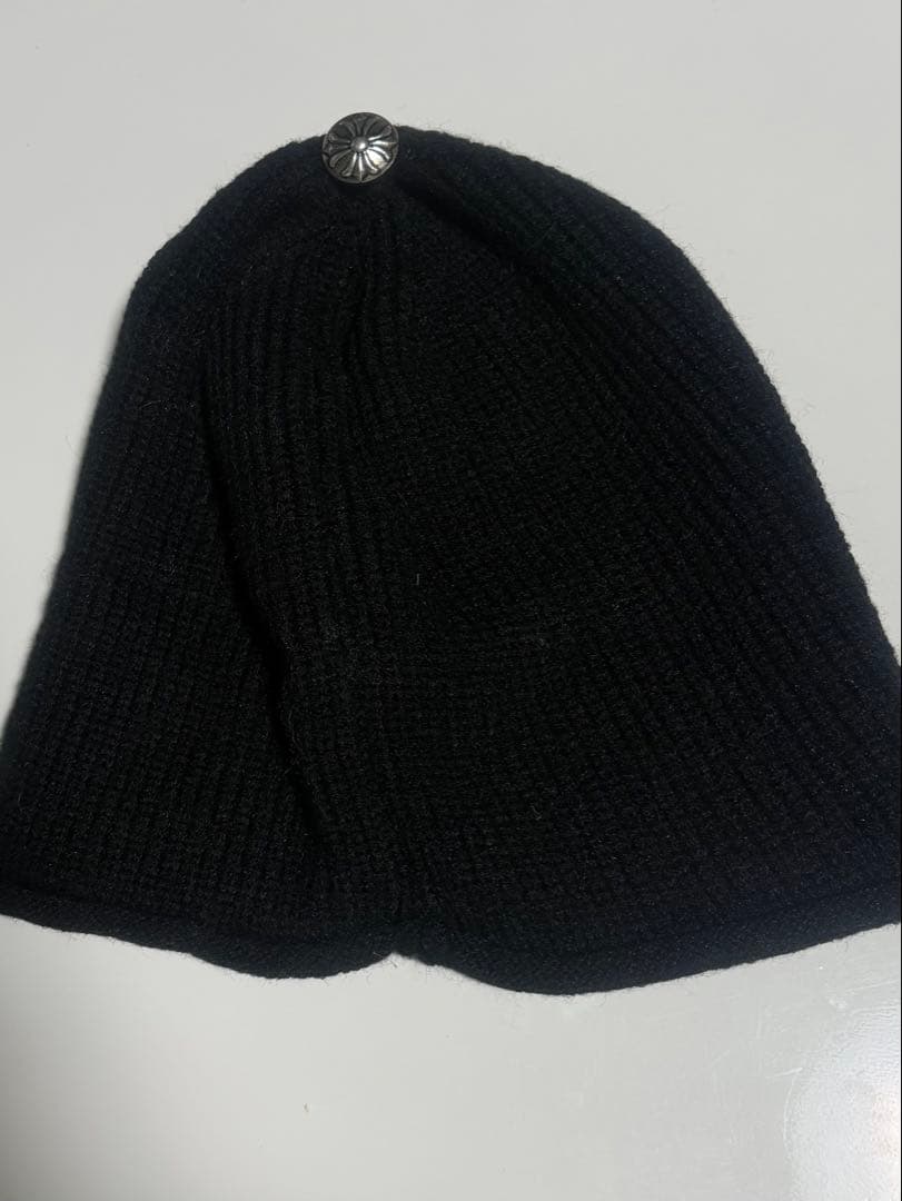 ニット帽　ビーニー　クロス　クロスモチーフ