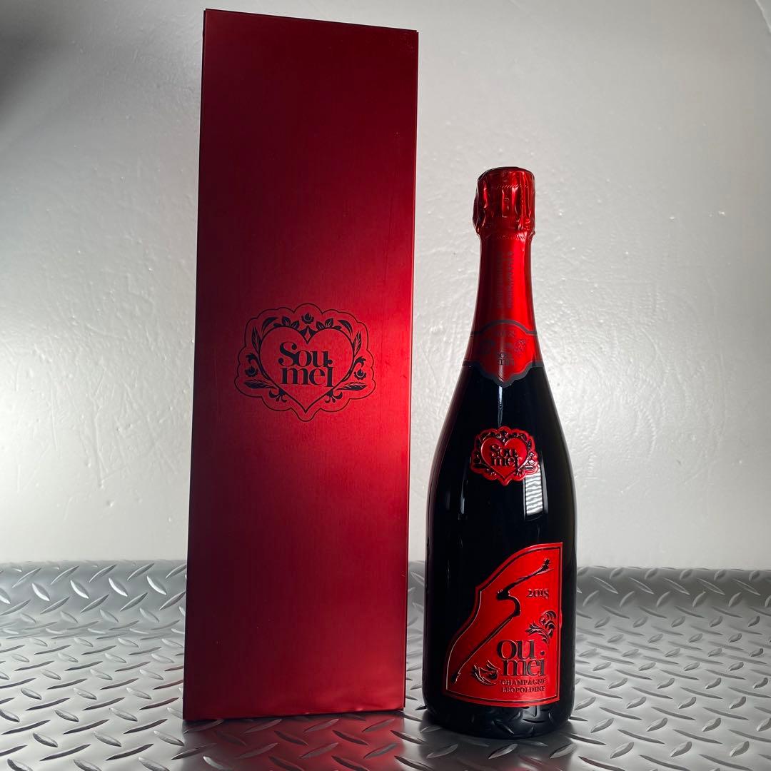 ソウメイ　レッド　ミレジメ　シャンパン　箱付き　ケース　321