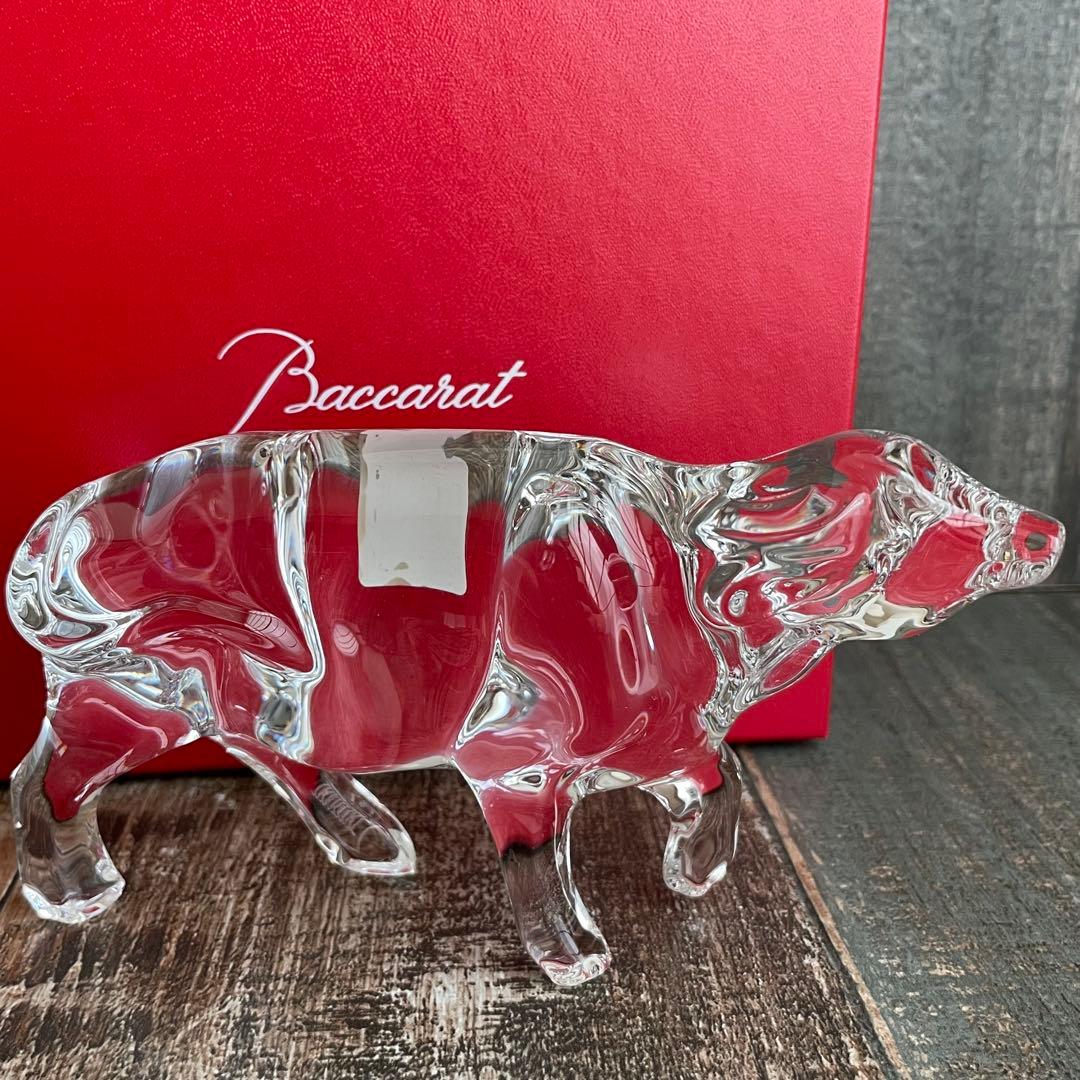 Baccarat 干支　丑年　2009年 クリスタルガラス