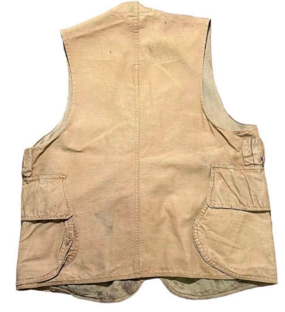 1940's 50s FIELD MASTER ハーフムーン ハンティングベスト