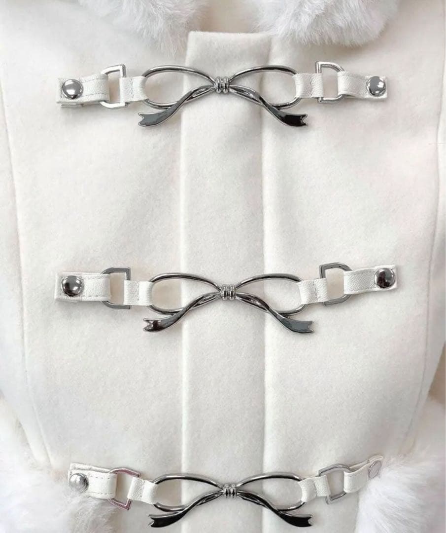 ハニーチュウ リボンフードショートコート