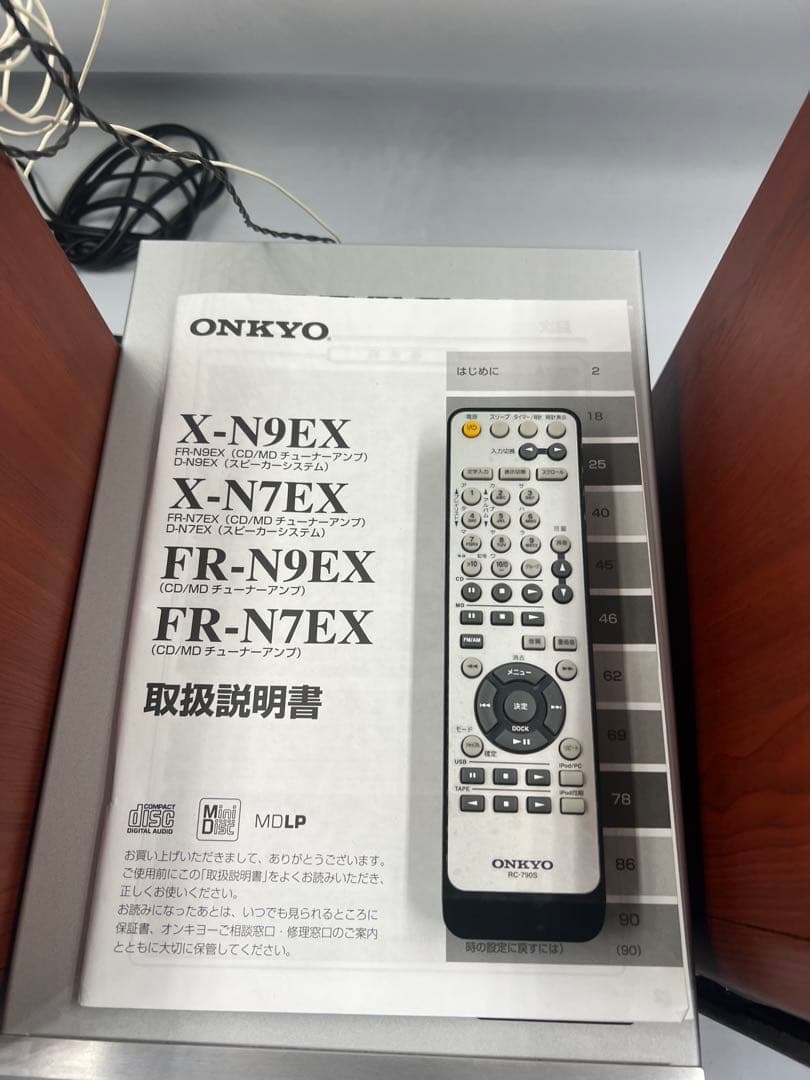 ONKYO CD・MD・カセットデッキ　FR-N7FX