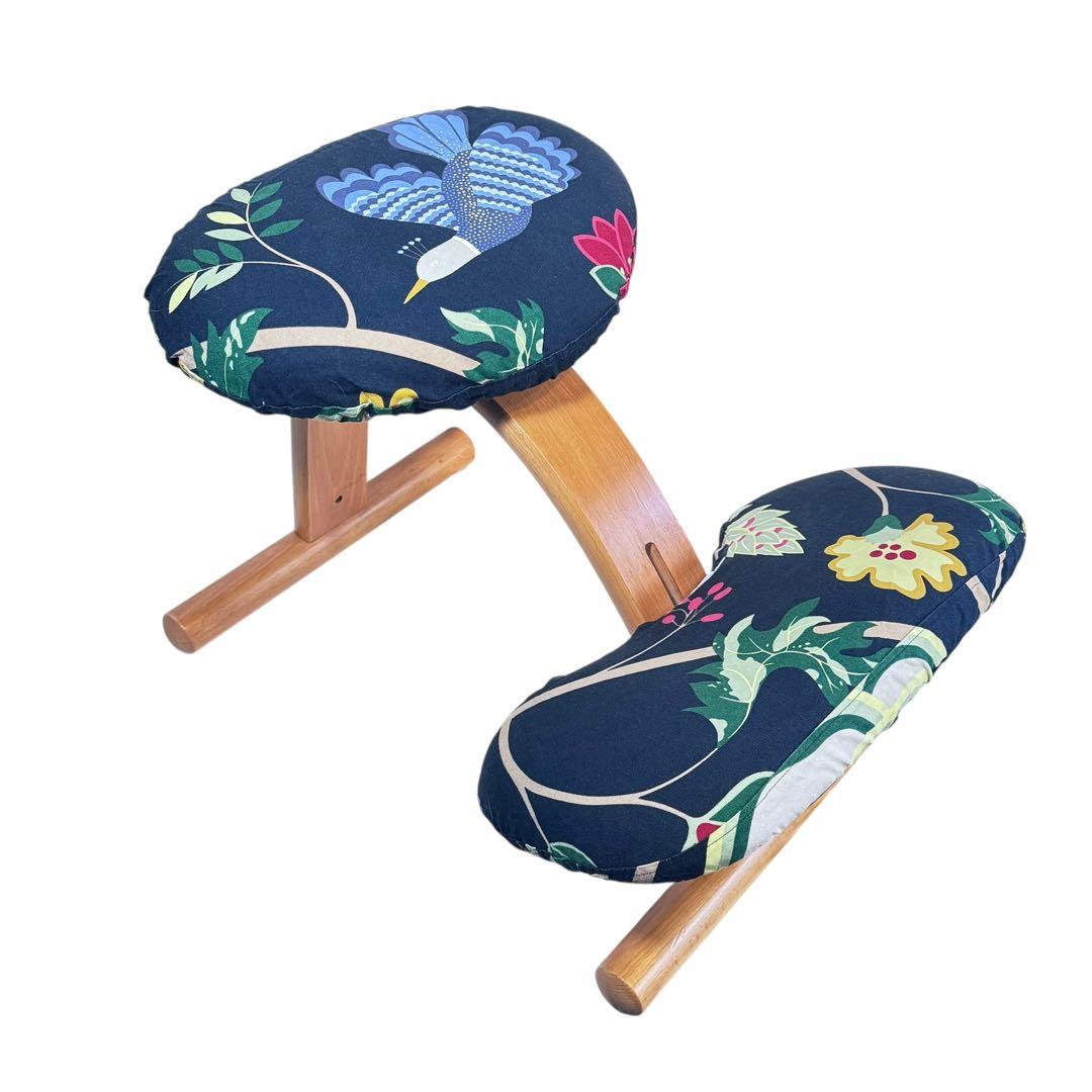 【レア】前後に揺れる旧モデル Rybo 専用カバー付 バランスチェア イージー