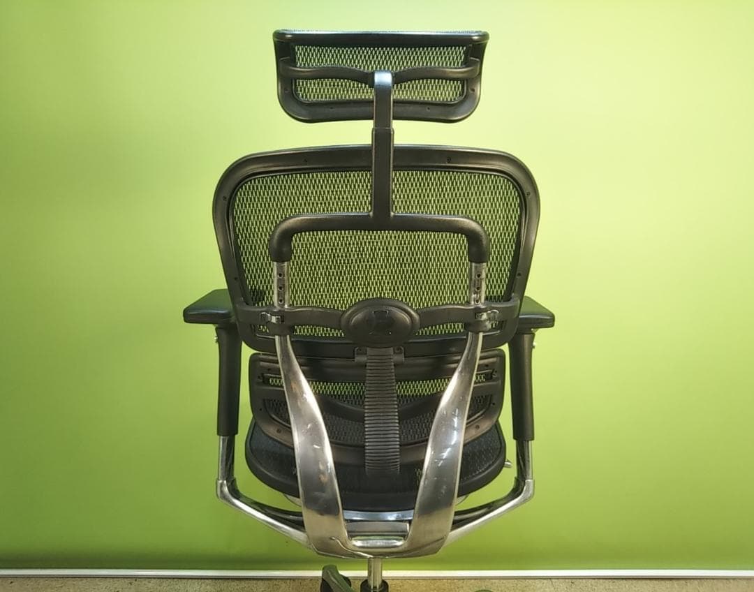 bh　エルゴヒューマン　プロ　ハイバック　アームパッド新品　ヘッドレスト後付け