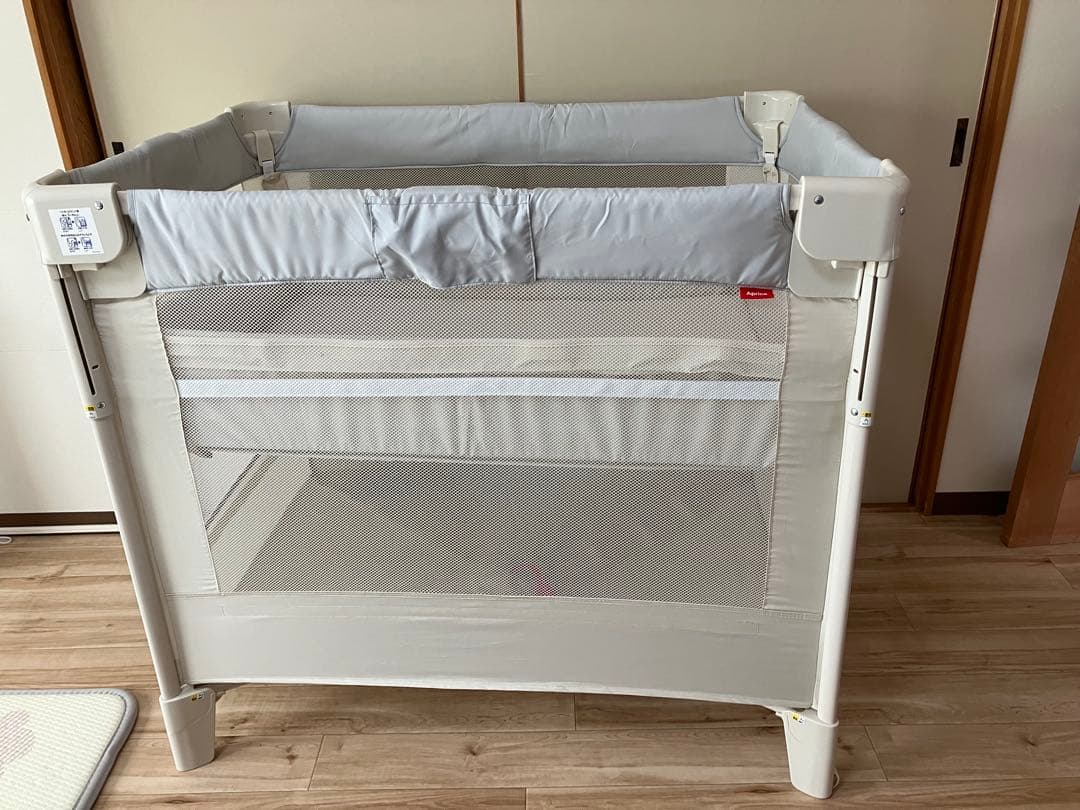 アップリカ　ココネルエアーAB ホワイトグレー　説明書・収納袋有