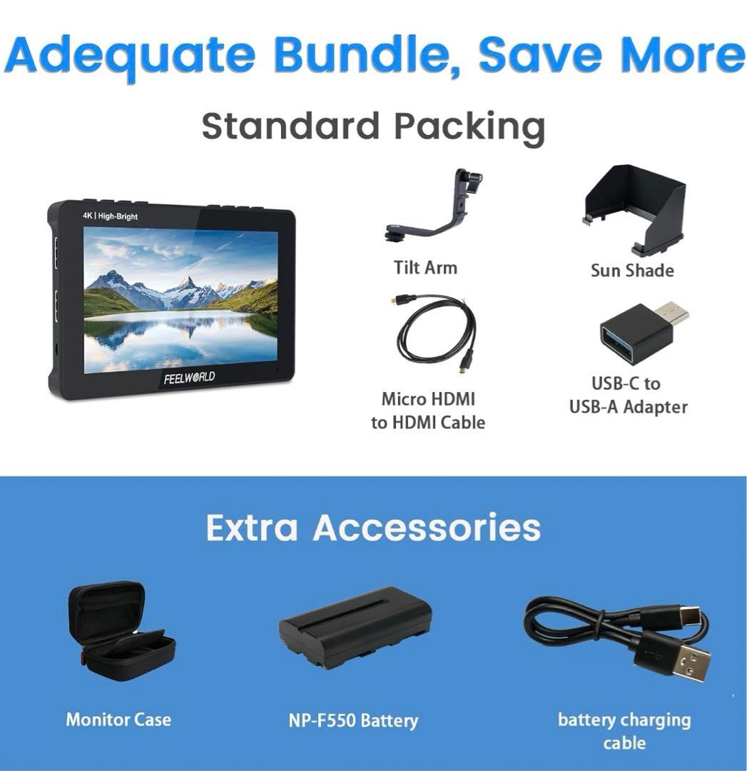 タッチ式フィールドモニター