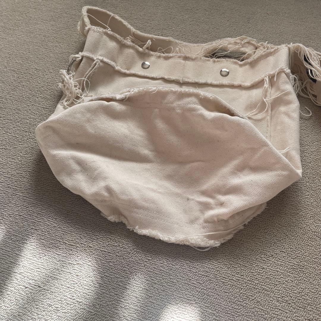 FAF PROTOTYPE002 ホワイトショルダーバッグ