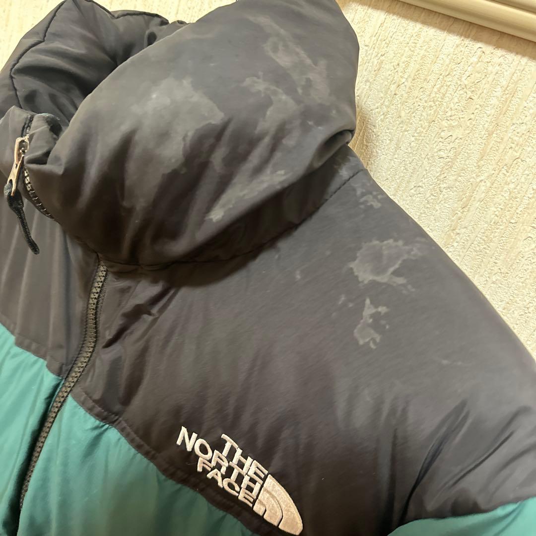 THE NORTH FACE ダウンジャケット グリーン・ブラック