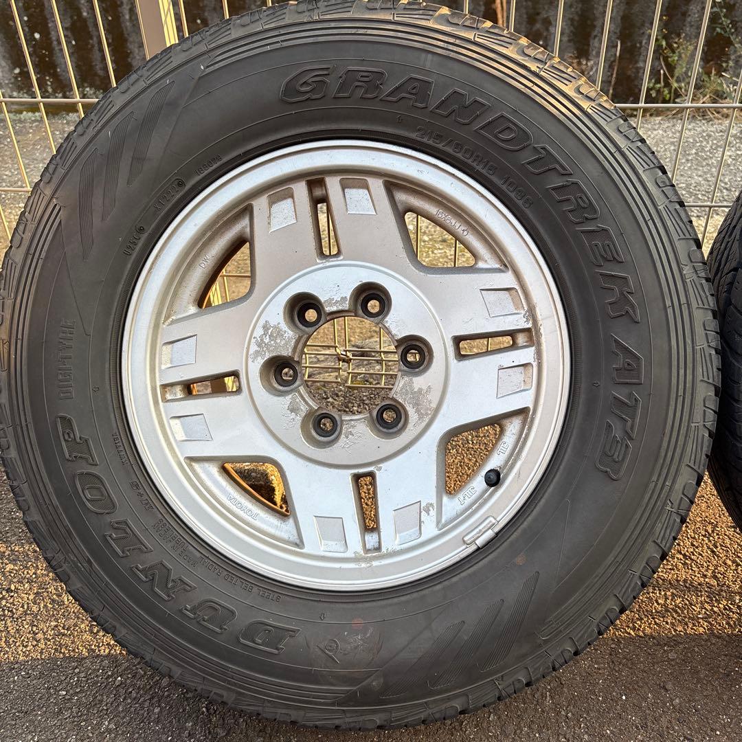 DUNLOP GRANDTREK AT3 タイヤセット 16インチ