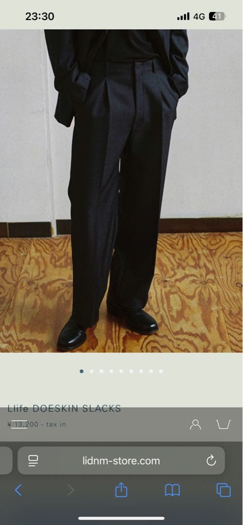 スーツ Llife DOESKIN TAILORED JACKET PANTS