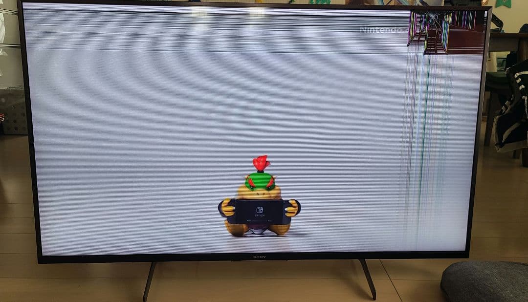 【ジャンク品】SONY　2020年製　4K液晶テレビ50型　※液晶割れあり！