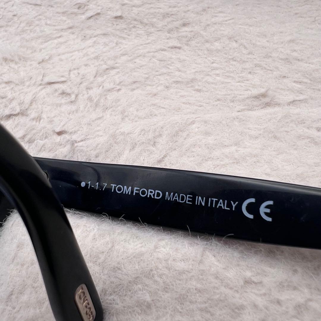 人気✨TOM FORD TF237 F✨ブラック クリアブルー サングラス