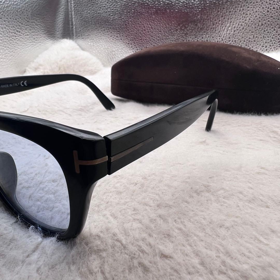 人気✨TOM FORD TF237 F✨ブラック クリアブルー サングラス