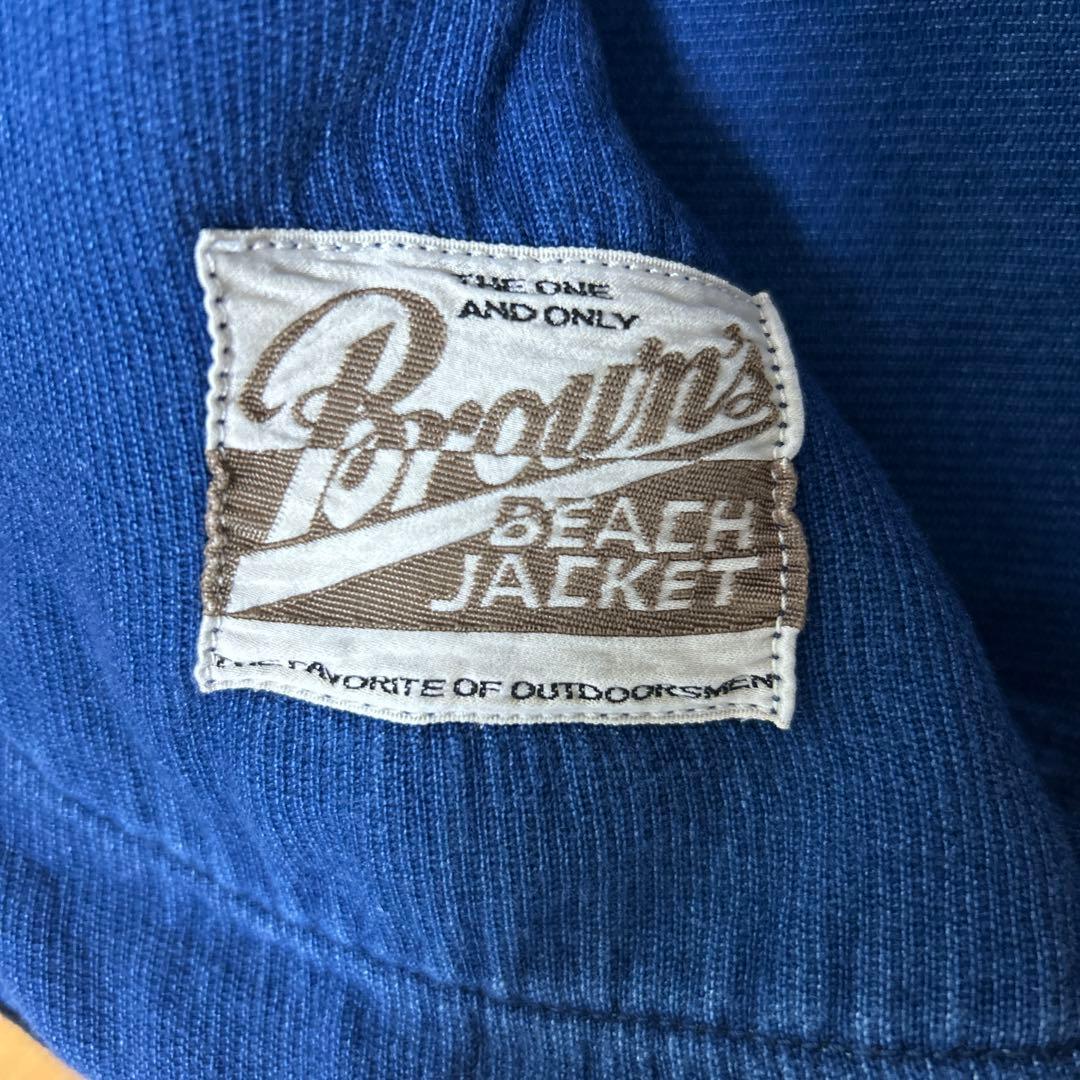 BROWN'S BEACH JACKET インディゴ　カバーオール　40