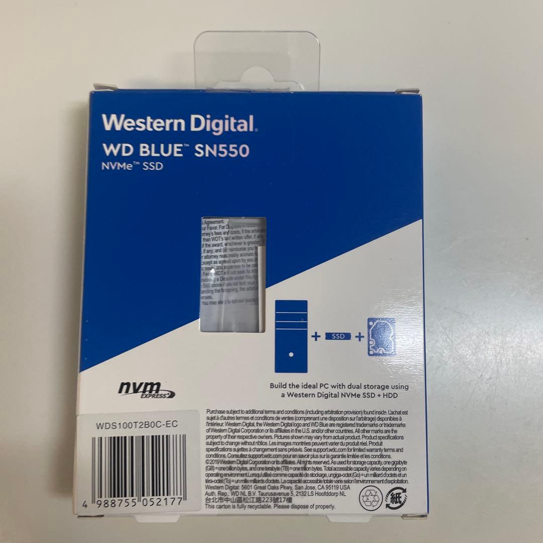 ウェスタンデジタル 1TB SSD