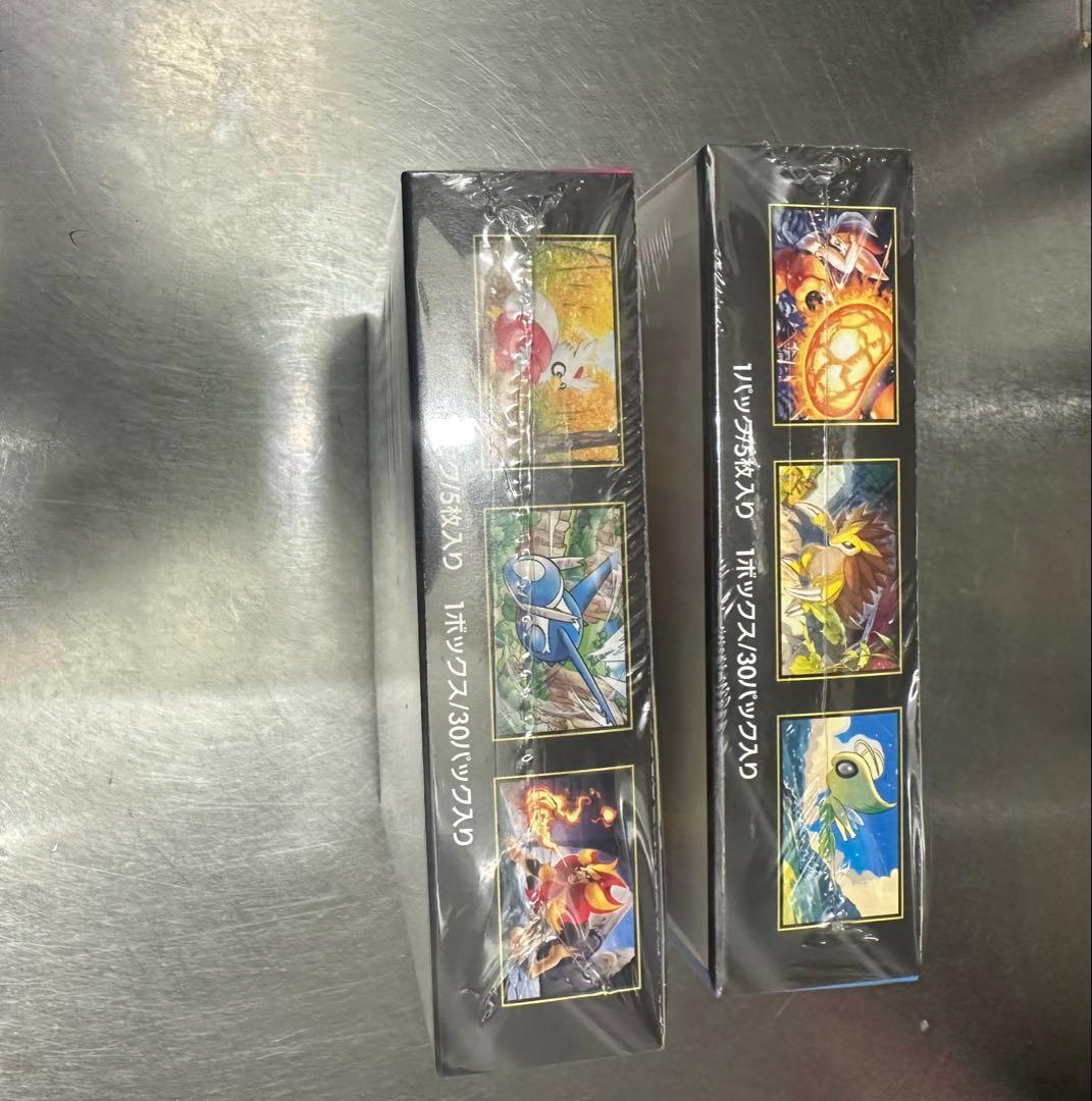 ポケモンカードゲーム メガシンフォニーアとメガブレイブシュリンク付き2ボクス