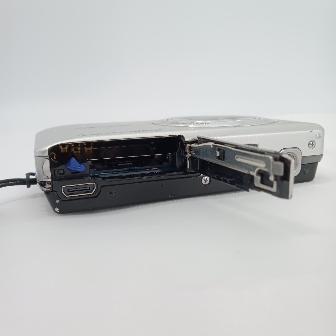 SONY サイバーショット DSC-W380 シルバー バッテリー付 ジャンク
