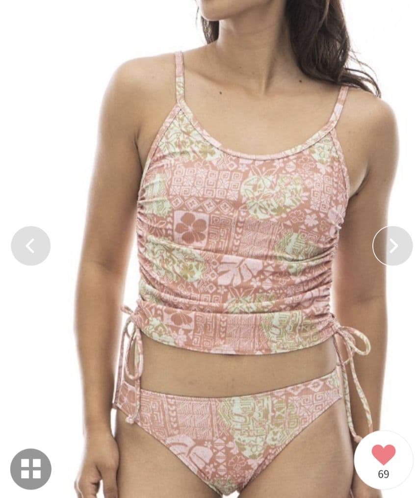 新品タグ付き　BILLABONG　ADIV 水陸両用UVストレッチビキニ　M