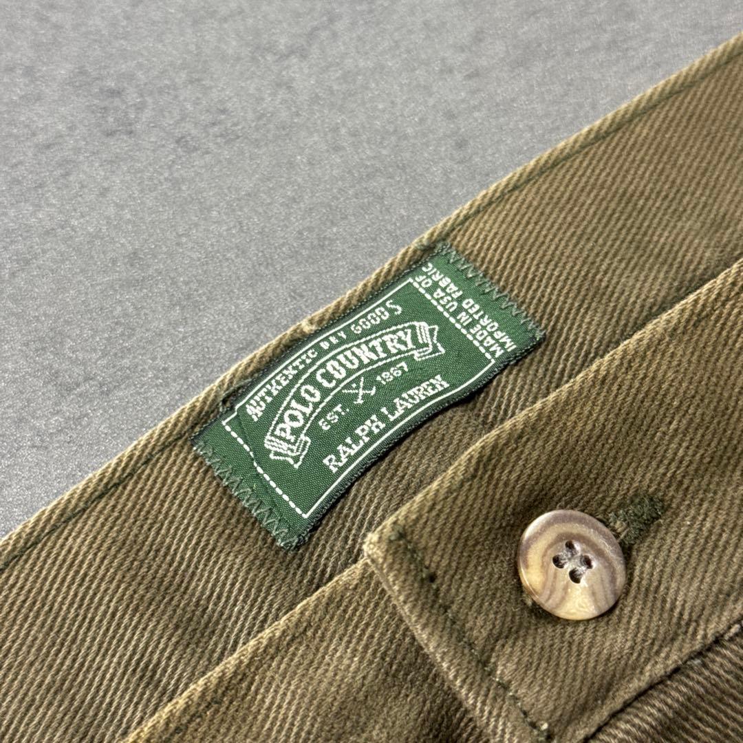 PoloCountry 90s vintageラルフローレン チノパンW35古着