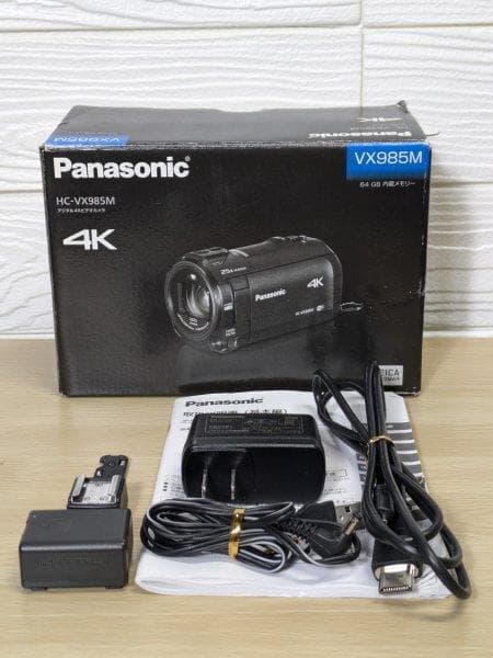 Panasonic パナソニック HC-VX985M 4K デジタルビデオカメラ