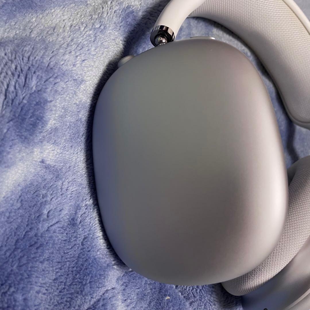AirPods Max シルバー（箱、カバー付き）