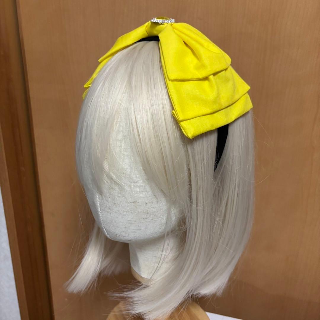ヘッドドレス　ヘアアクセ　ロリータ　リボン　レース
