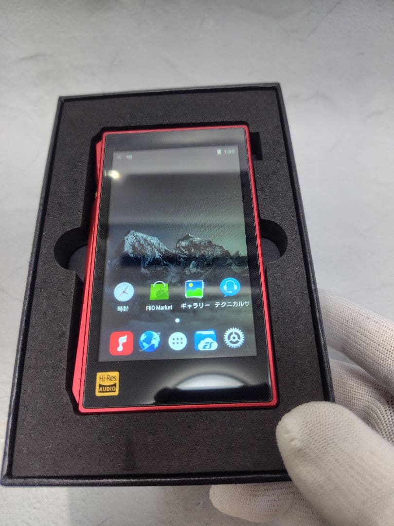 希少色 レッド FiiO X5 3rd デジタルオーディオプレイヤー