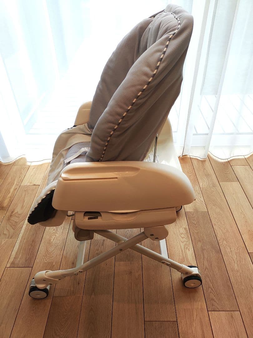 コンビ ネムリラ ff ハイローチェア 手動 グレー